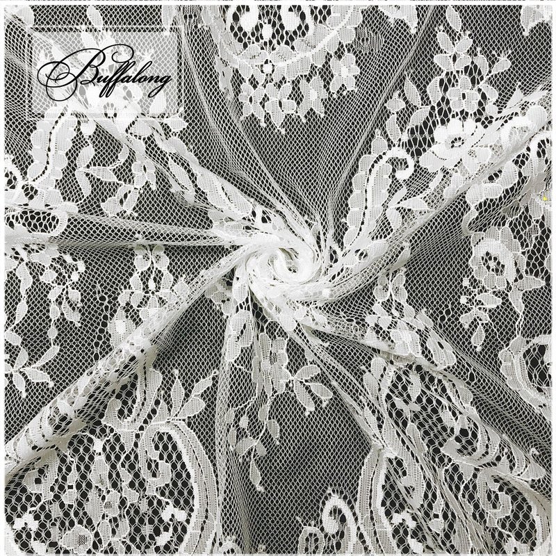 Lace Fabric Nylon Thread Wave Nylon for Bridal Wholesale Supplier 11